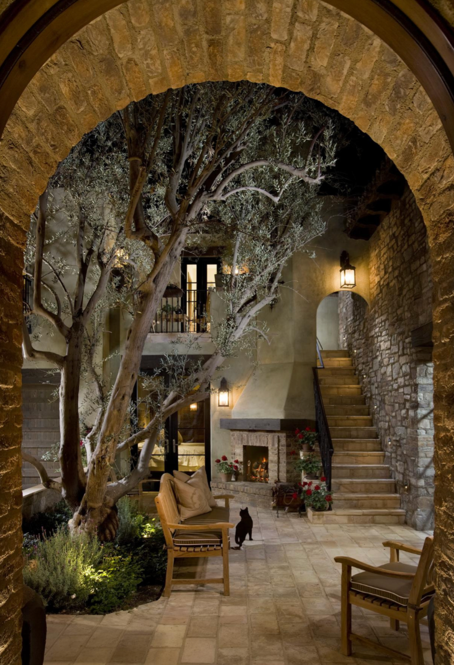 Stone, Arch & Olive Grove — San Diego